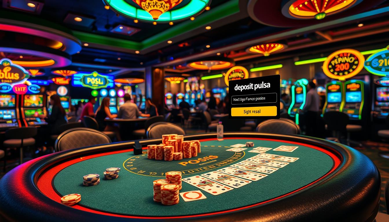 Situs Judi Live Casino Deposit Pulsa Terpercaya